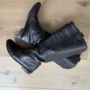 Frye Black Leather Boots
